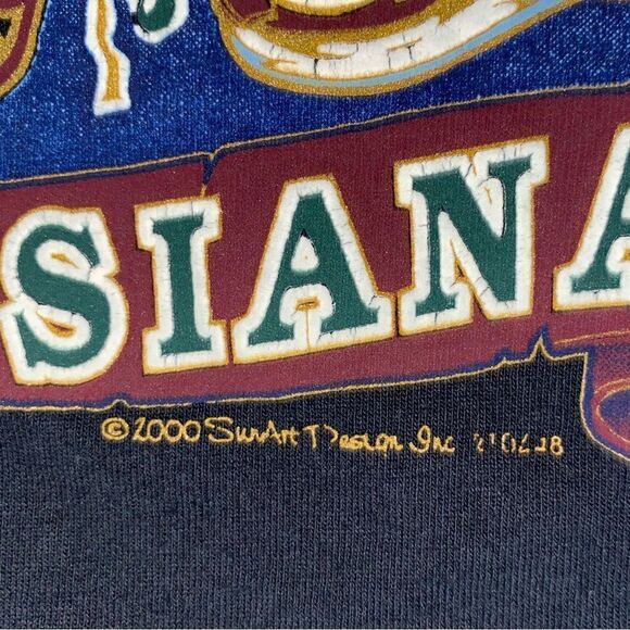 Vintage New Orleans Graphic Tee Size Medium - Picture 3 of 4